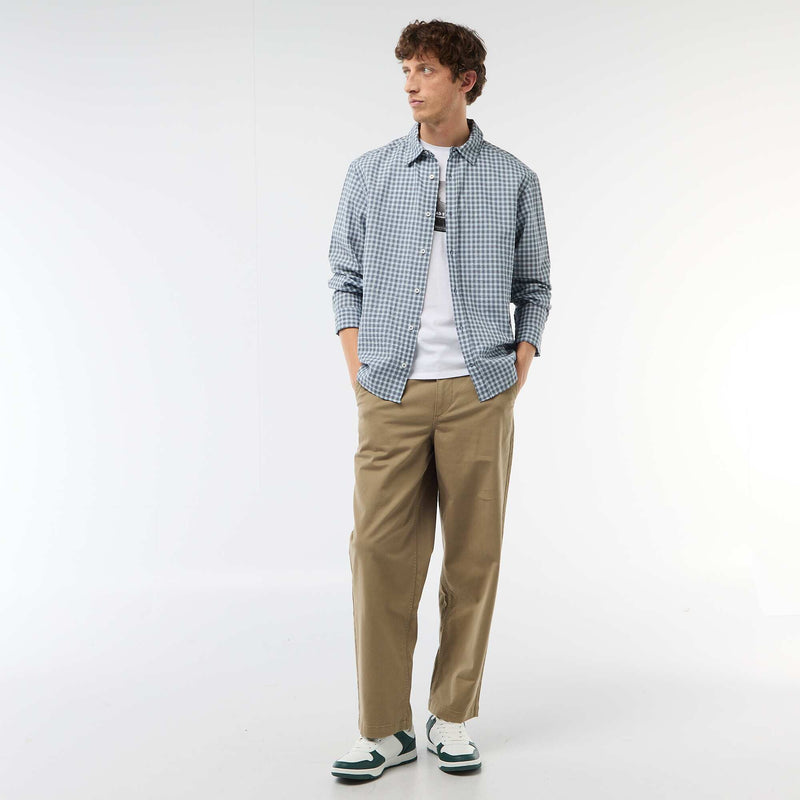 Chemise à carreaux