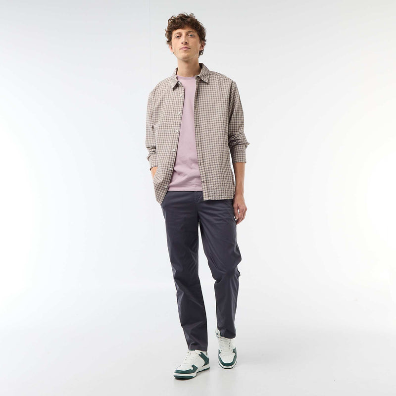 Chemise à carreaux