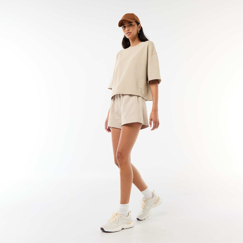 T-shirt manches 3/4 en French Terry