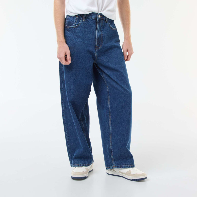 Baggy denim fit en coton