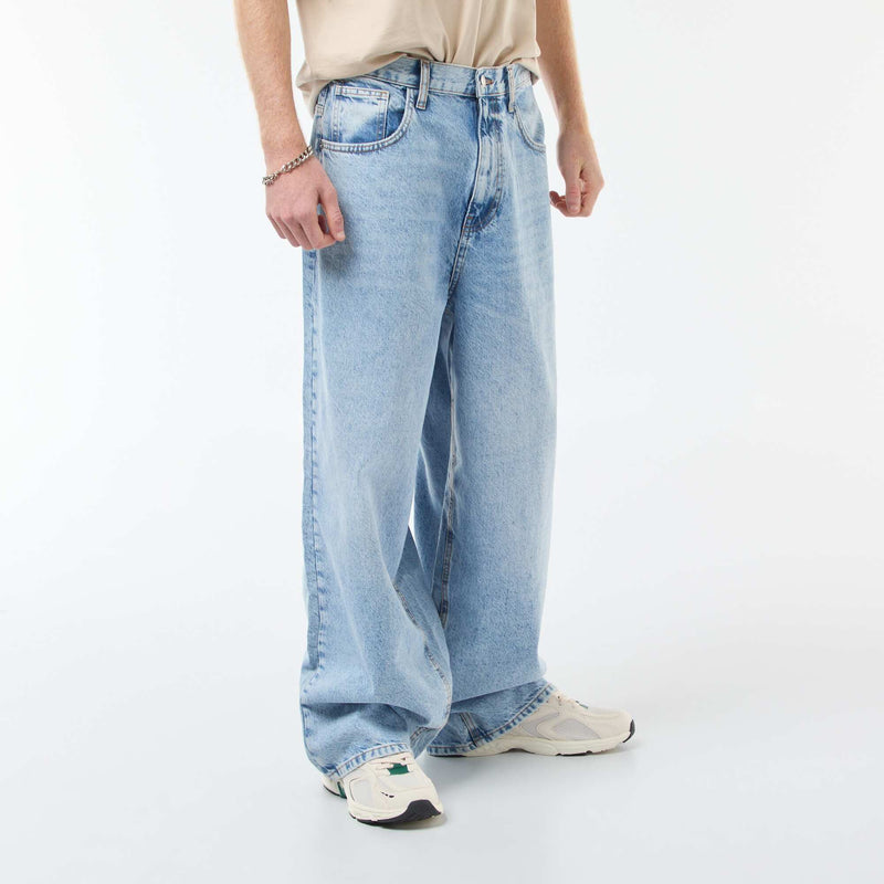 Baggy denim fit en coton