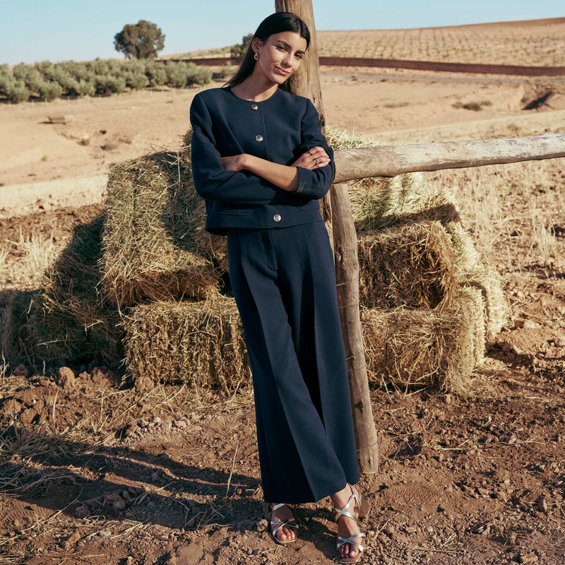 Pantalon large de cérémonie
