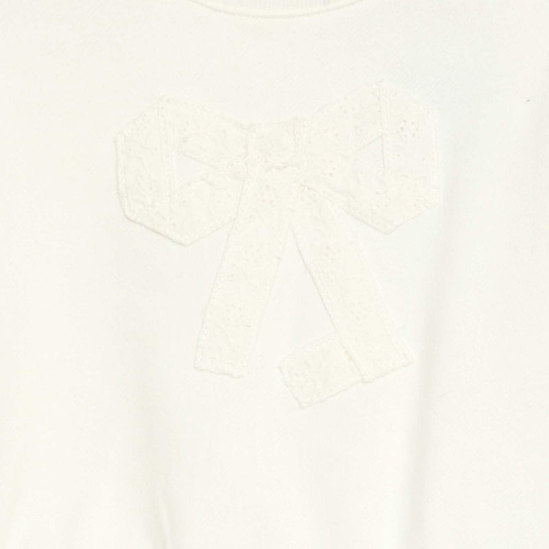 Sweat-shirt en coton avec animation sur le devant