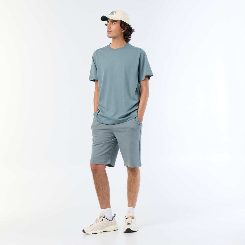 Tee-shirt uni coupe confort fit / oversize à manches courtes