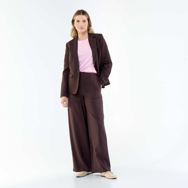 Veste blazer mi-longue