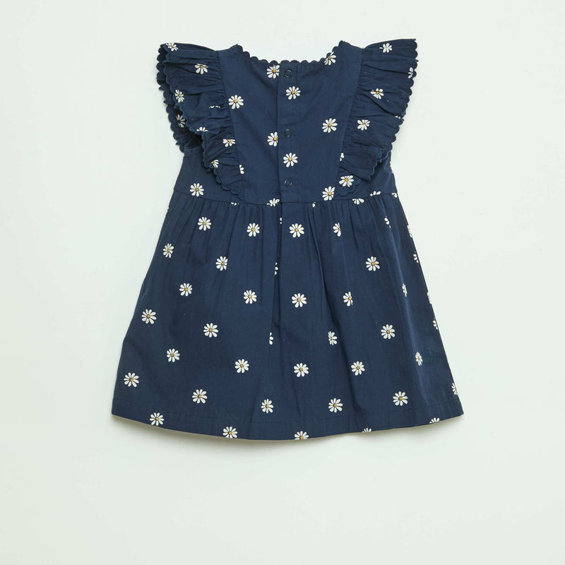 Robe manche courtes à volants