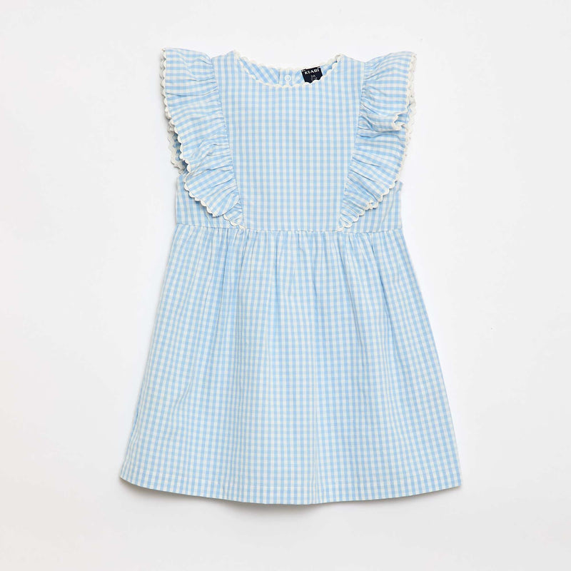 Robe manche courtes à volants