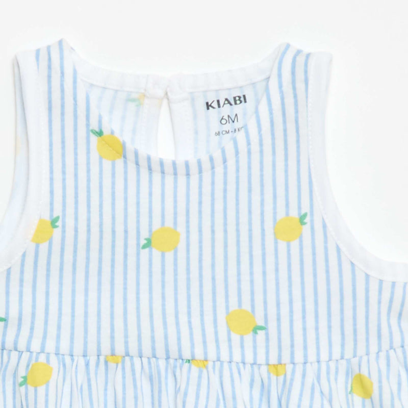 Robe sans manches à message