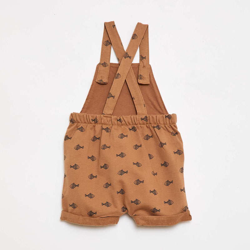 Ensemble 2 pièces T-shirt + salopette short