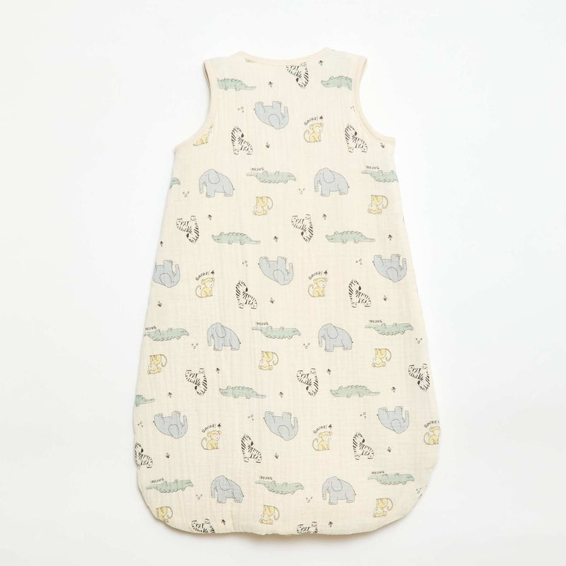 Gigoteuse sans manches zippée en coton TOG 2