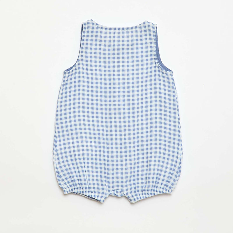 Barboteuse dors bien en gaze de coton