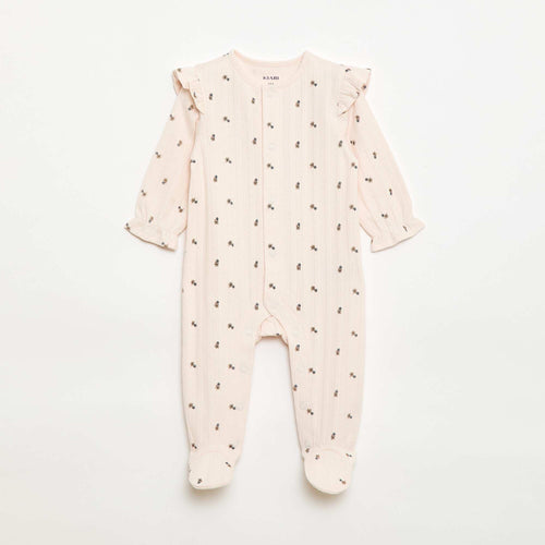 Pyjama dors bien avec ouverture sur le devant