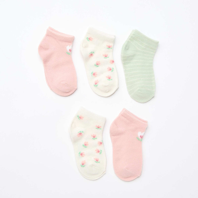 - Lot de 5 paires de chaussettes invisibles