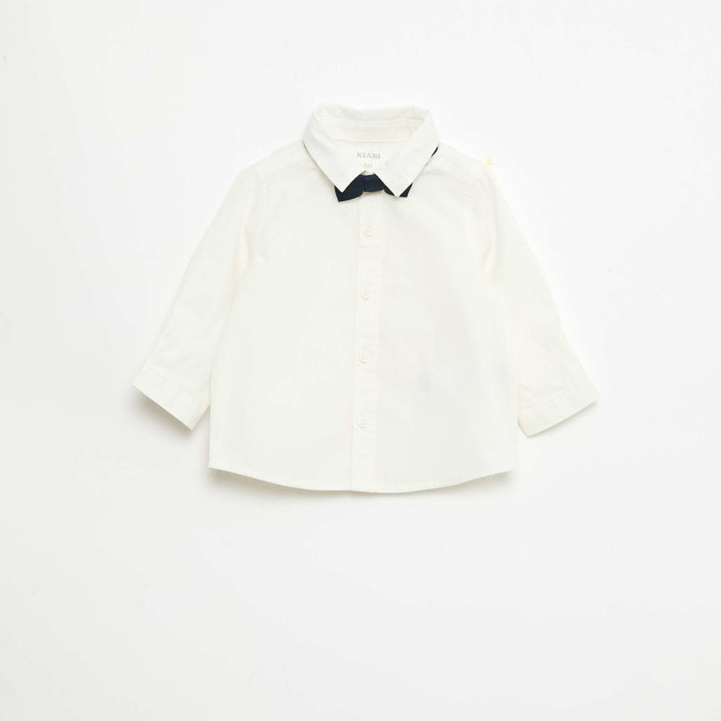 Ensemble de cérémonie 4 pièces en coton et lin