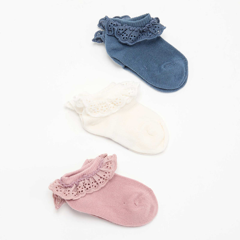 Lot de 3 chaussettes de cérémonie