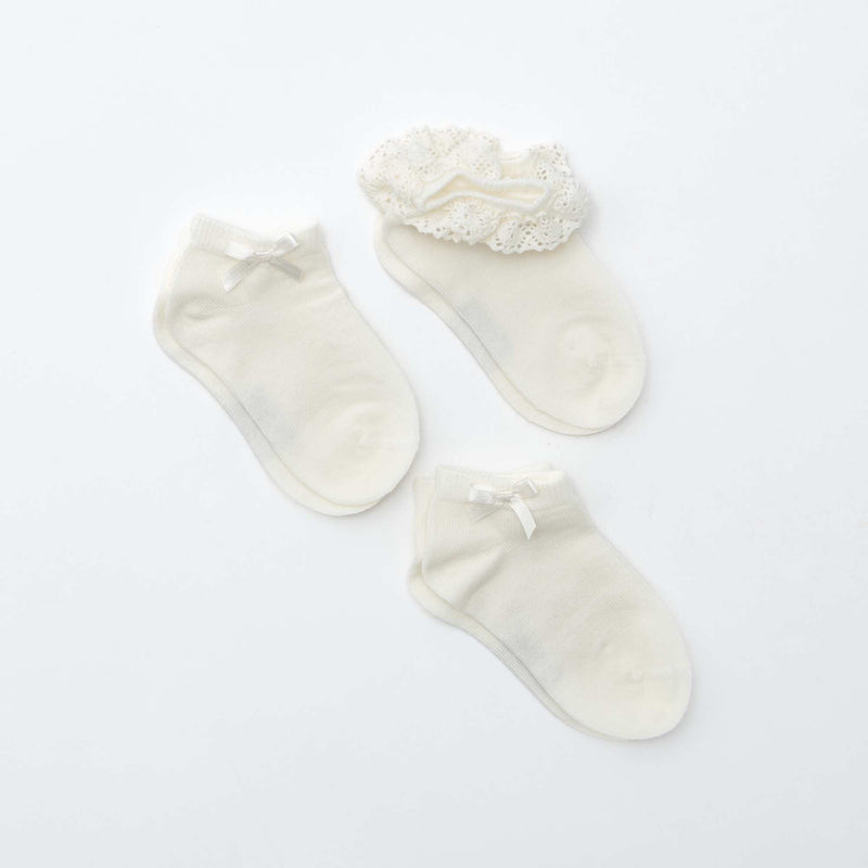 Lot de 3 chaussettes de cérémonie