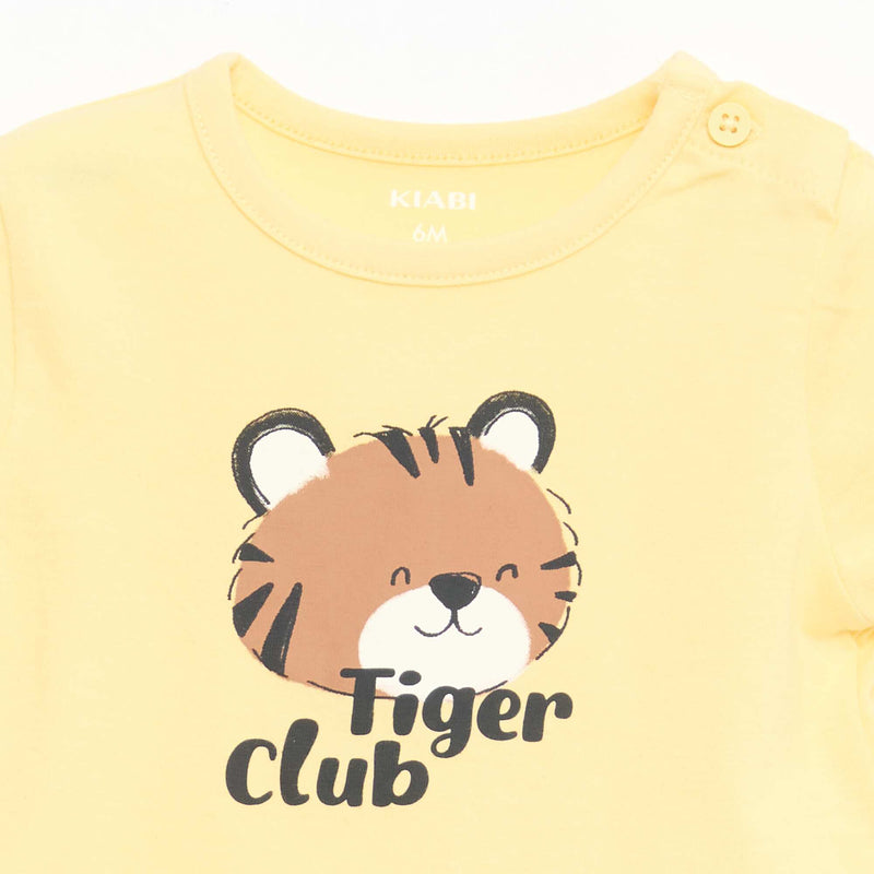 T-shirt à manches courtes en jersey de coton