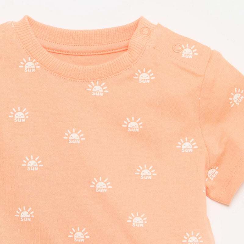 T-shirt uni en jersey coton
