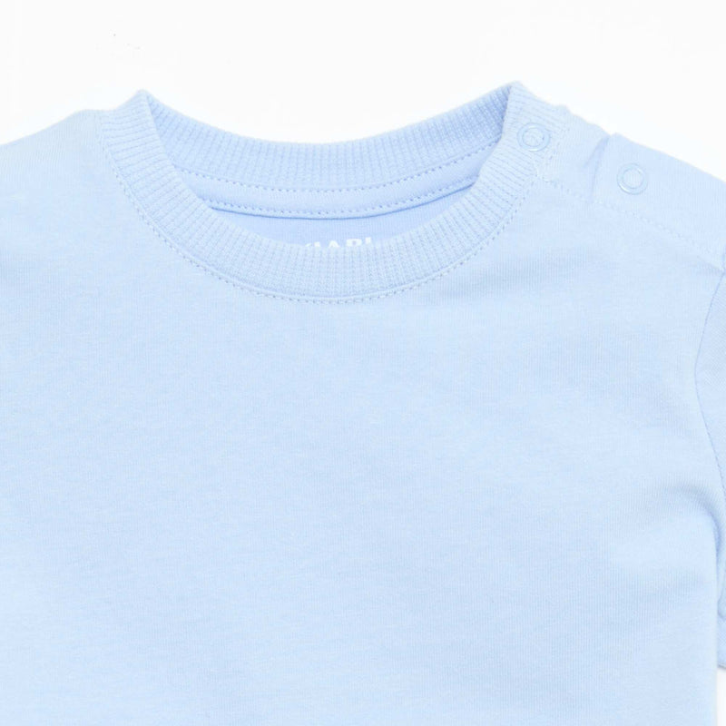 T-shirt uni en jersey coton