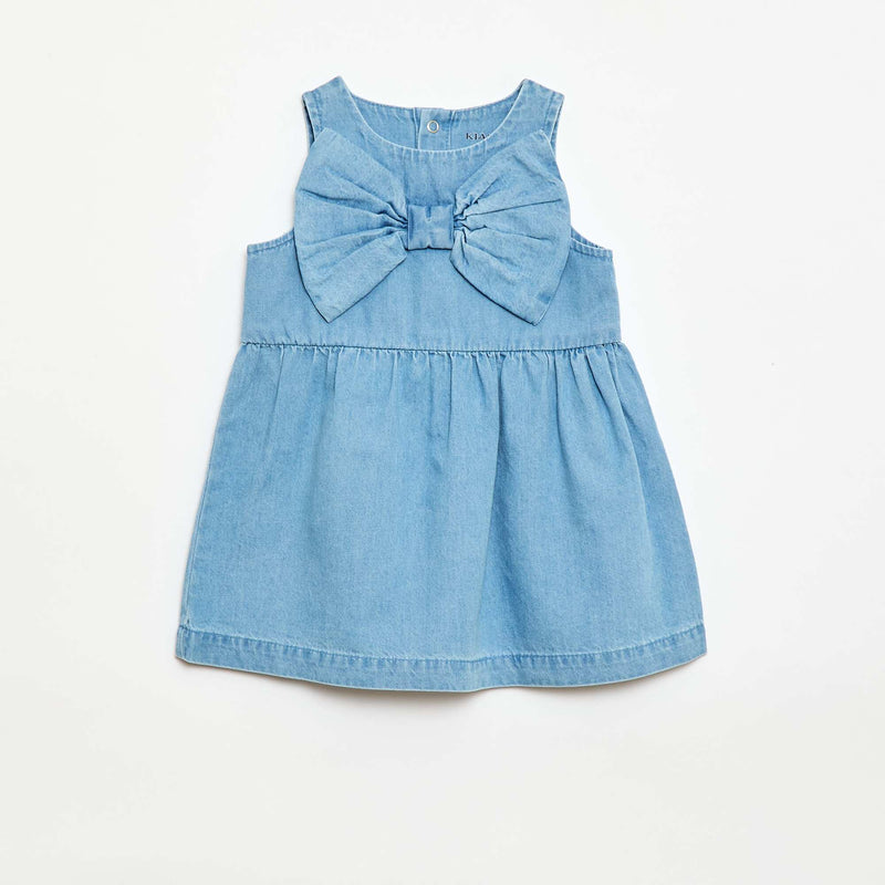 Ensemble denim robe + culotte