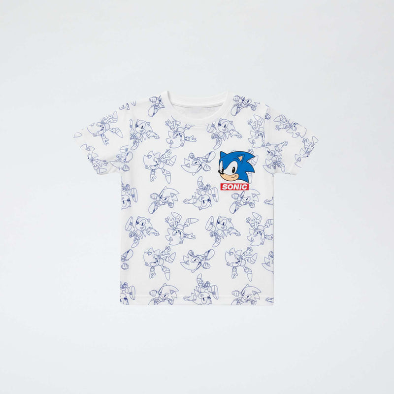 Ensemble de pyjama 'Sonic' en coton