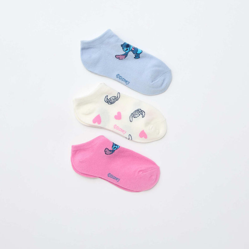 Lot de 3 paires de chaussettes invisibles 'Disney'