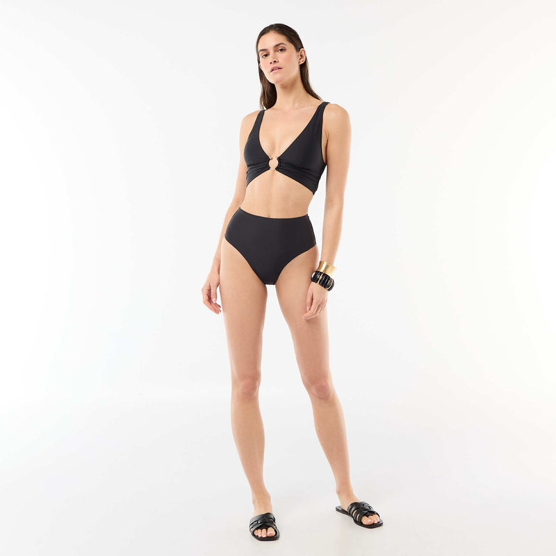 Culotte de bain shapewear taille haute