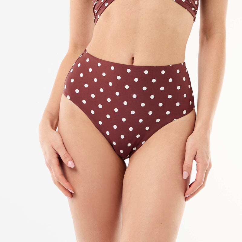 Culotte de bain shapewear taille haute
