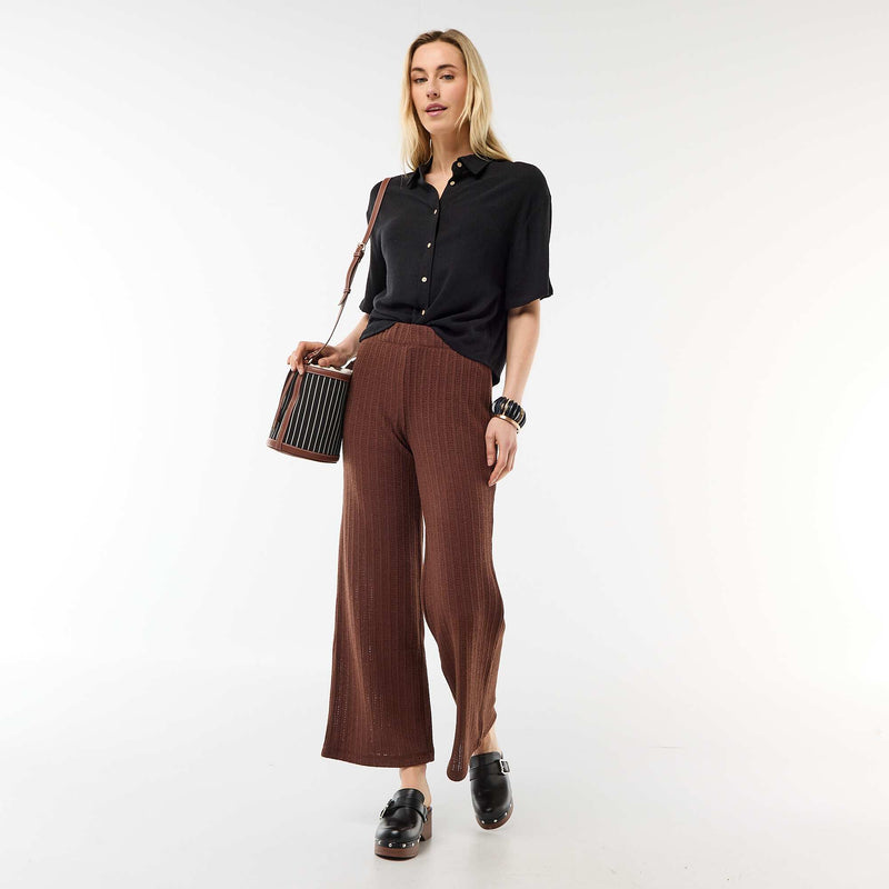 Chemise unie à manches courtes