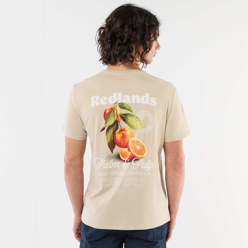 Tee-shirt imprimé recto/verso à manches courtes