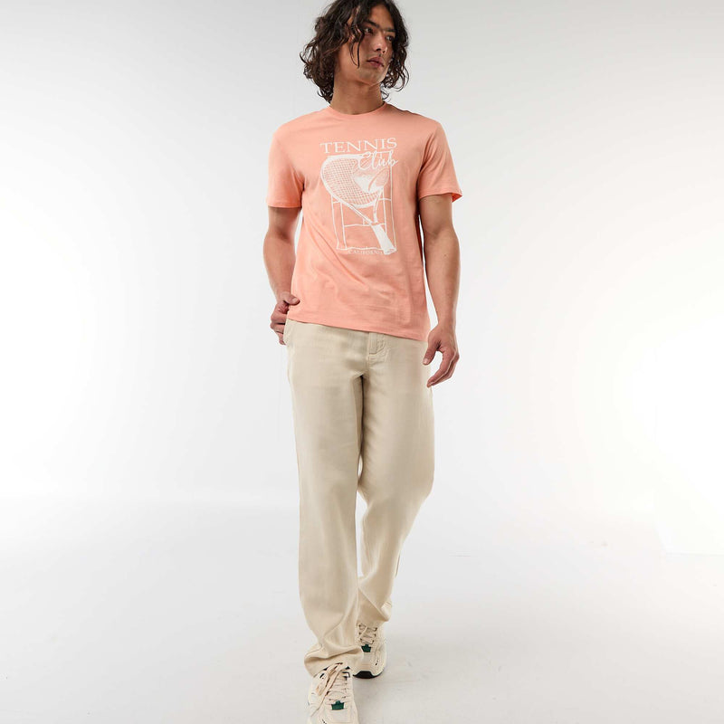 Tee-shirt imprimé recto/verso à manches courtes