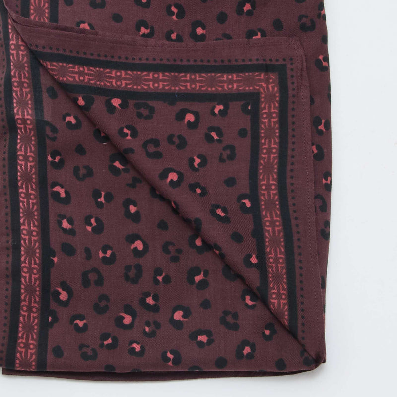 Foulard à motifs India