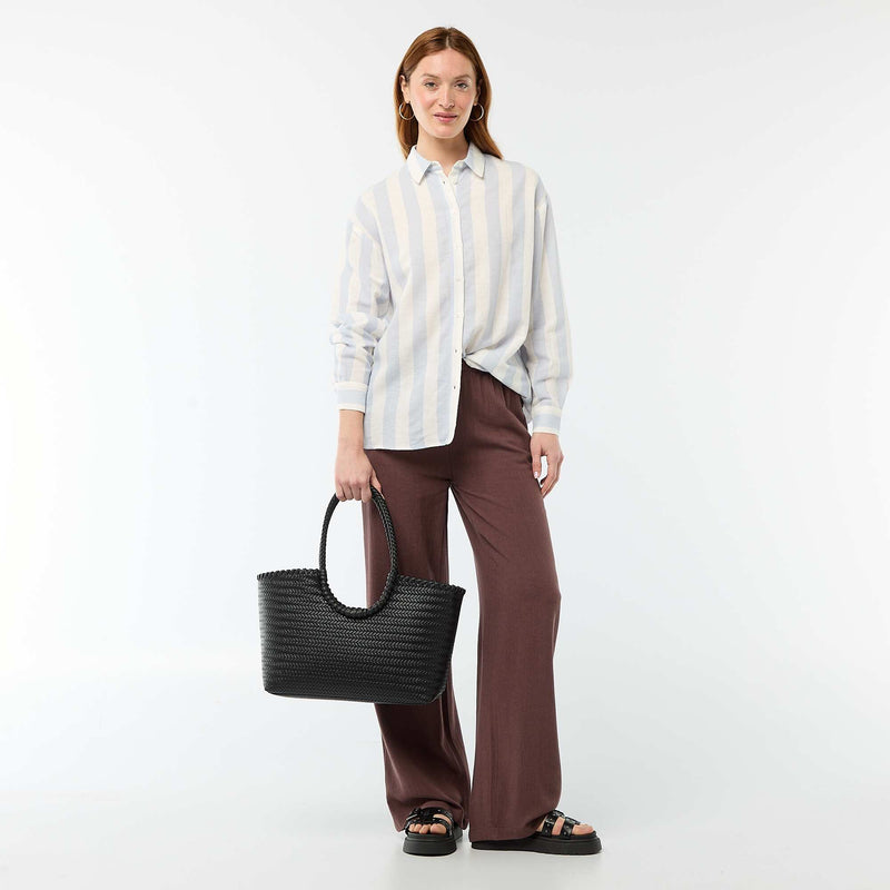 Chemise en lin mélangé