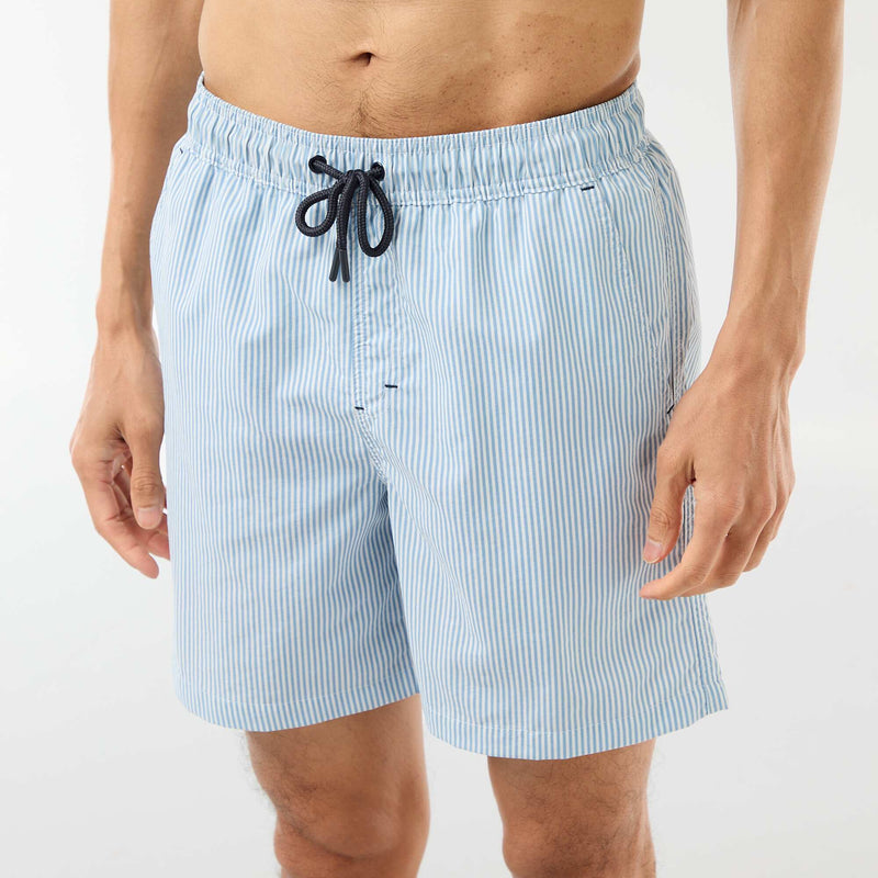 Short de bain rayé