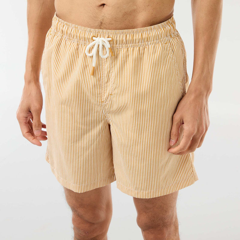 Short de bain rayé