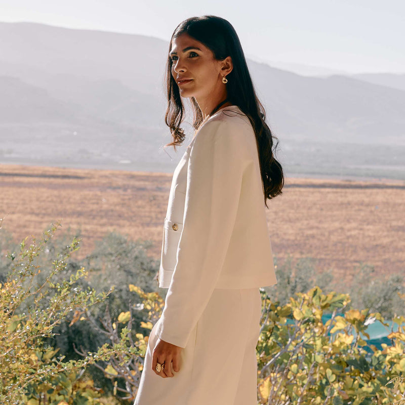 Veste courte de cérémonie unie