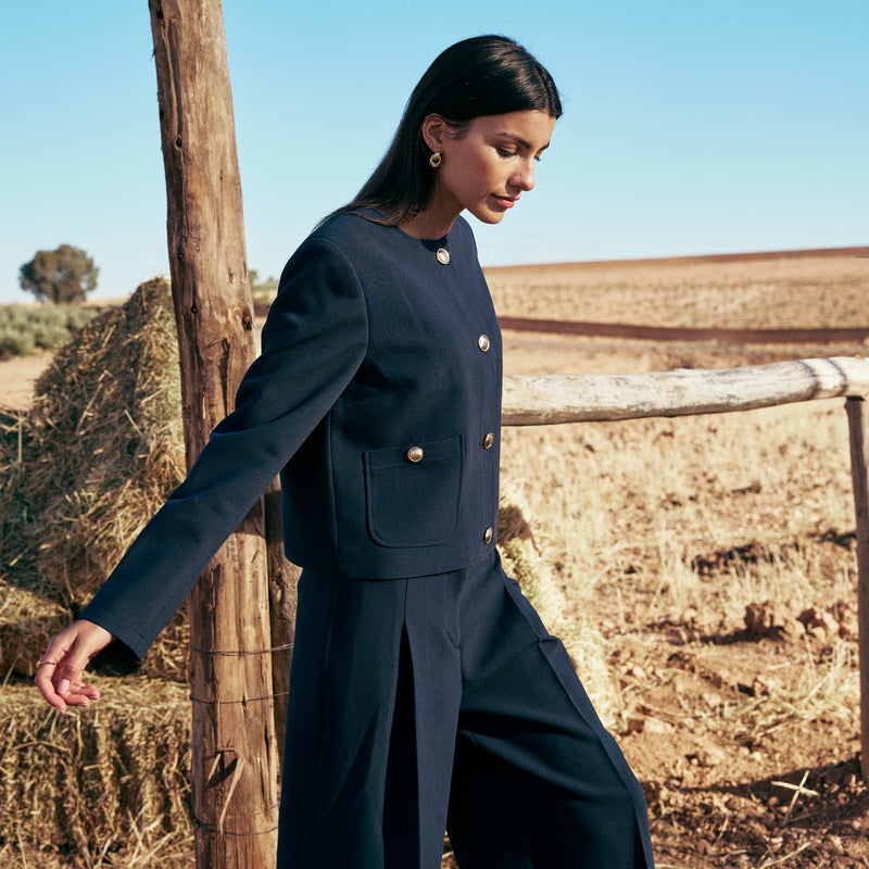 Veste courte de cérémonie unie