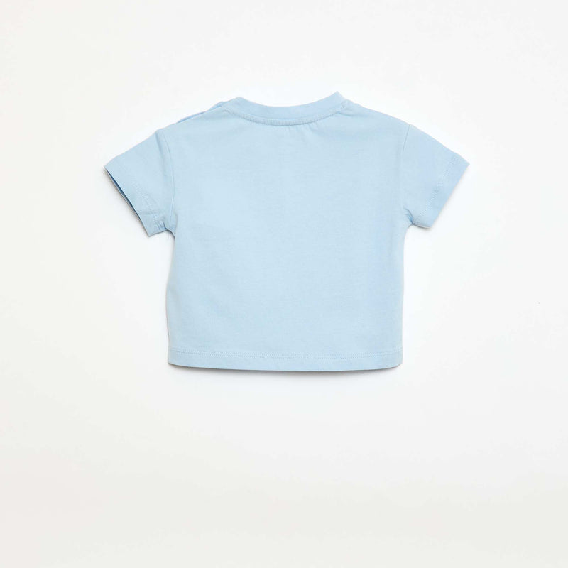 T-shirt en jersey manches courtes avec nœuds fantaisies