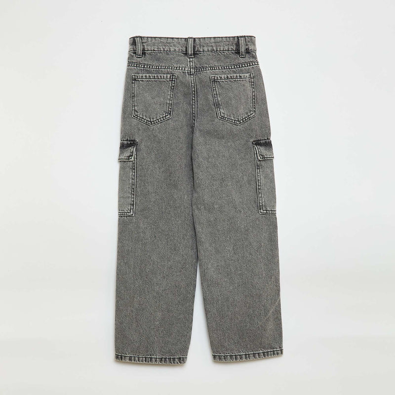 Pantalon en jean multipoches