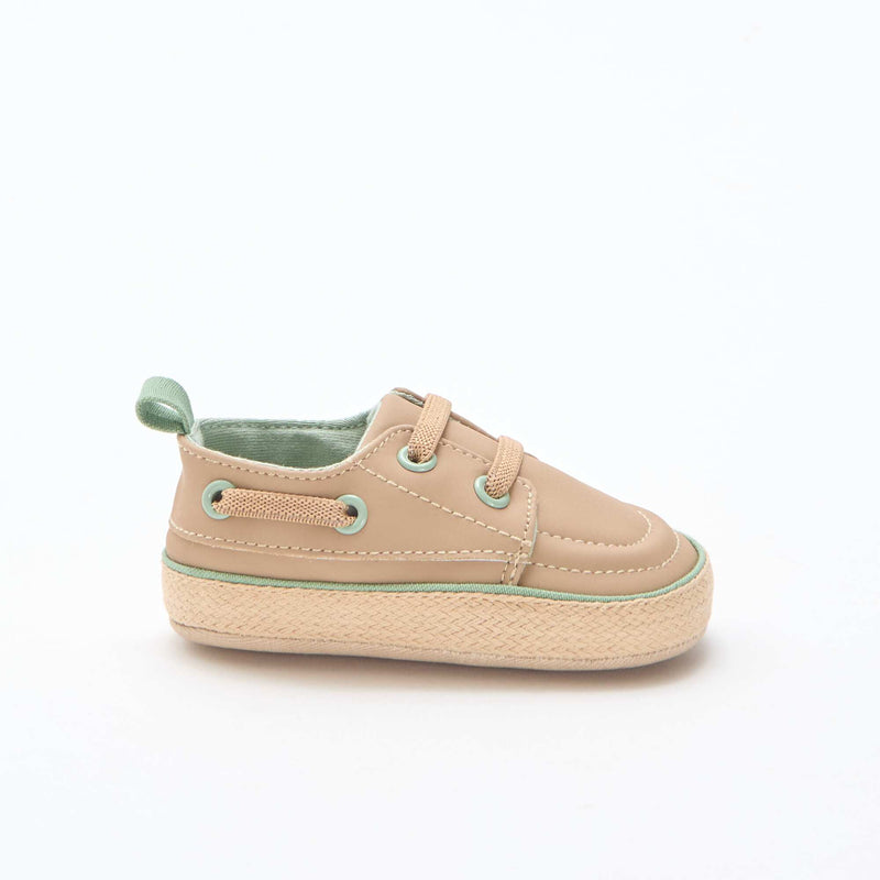 Chaussures bateau en simili