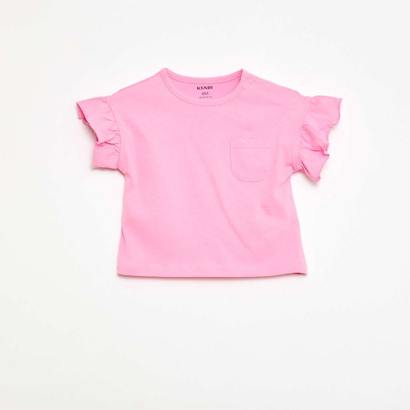 Ensemble t-shirt + pantalon - 2 poches