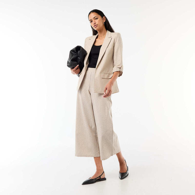 Veste blazer coupe longue