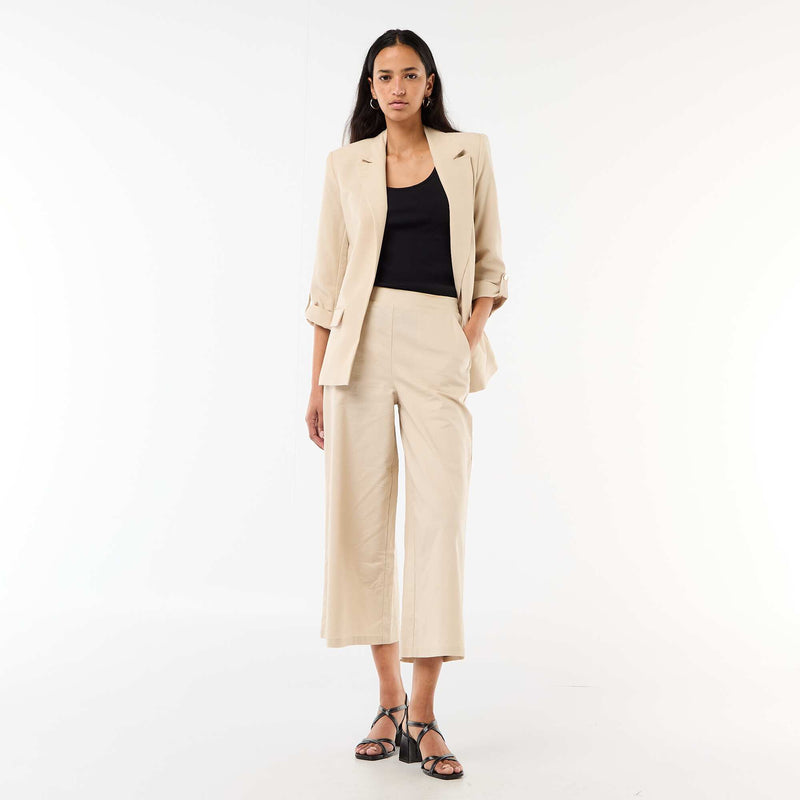 Veste blazer coupe longue