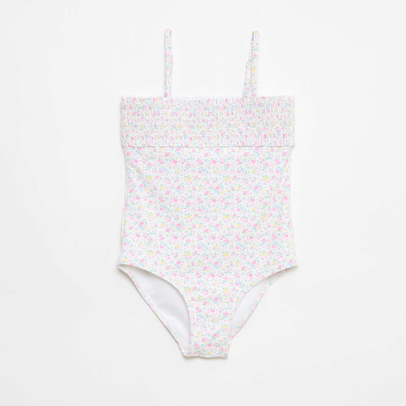 Maillot de bain smock avec chouchou