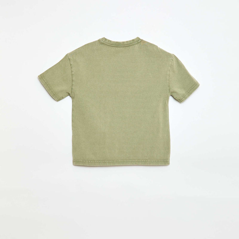 T-shirt oversize effet délavé