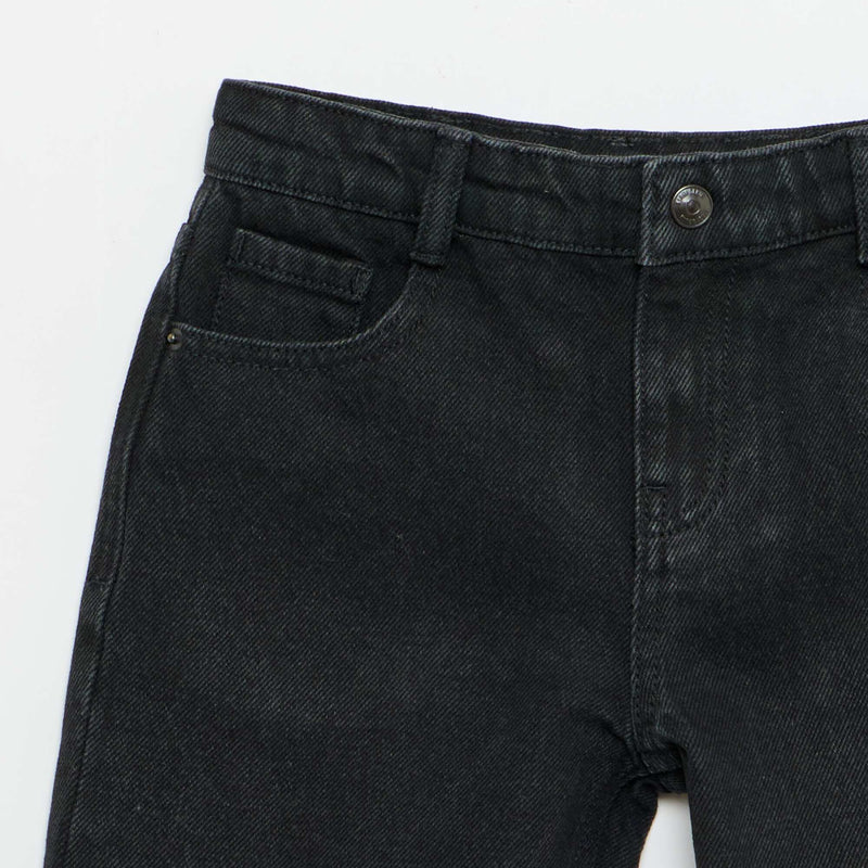 Bermuda denim slim fit stretch en coton