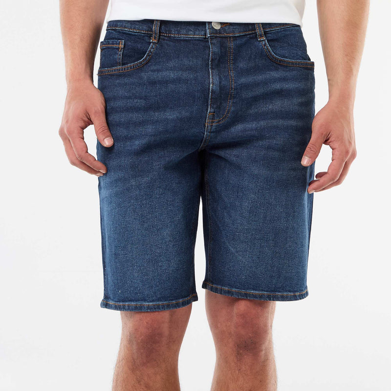 Bermuda en jean slim fit