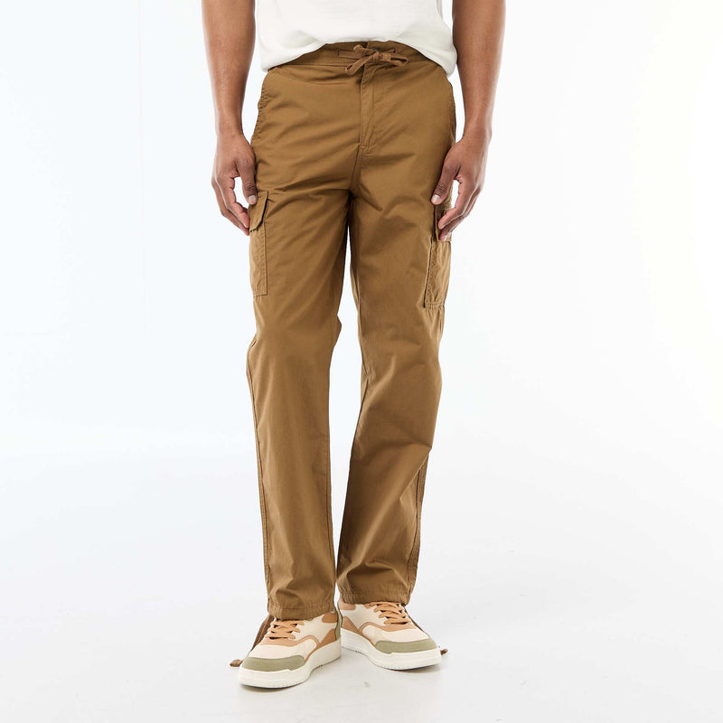 Pantalon multipoche regular fit