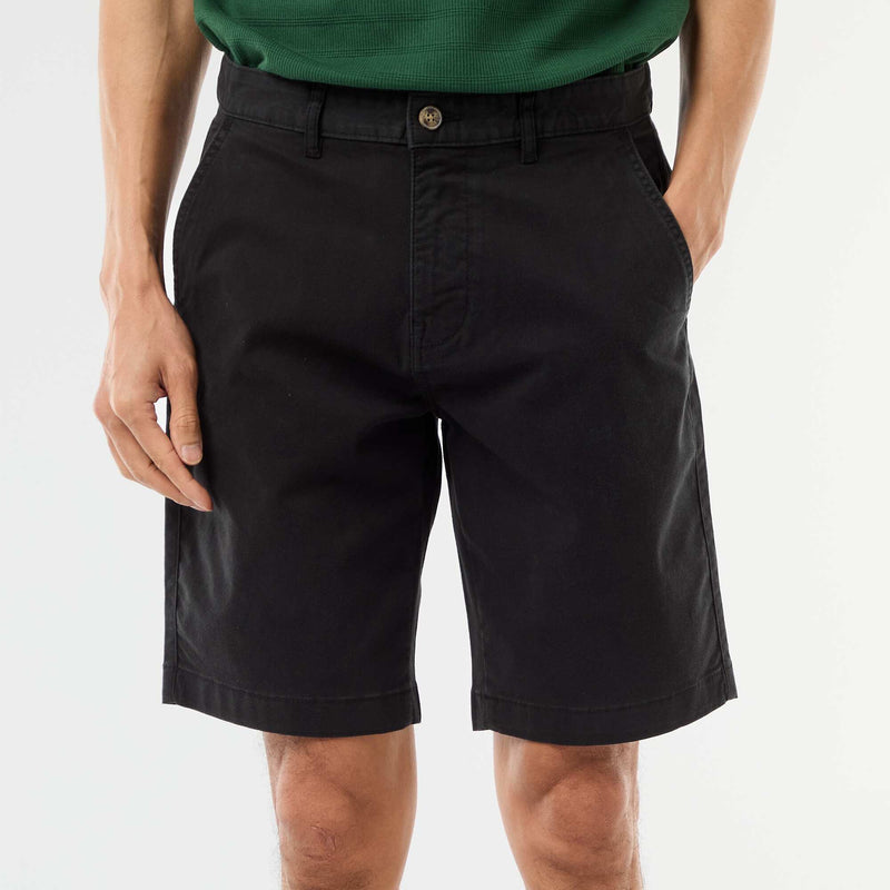 Bermuda chino uni en twill