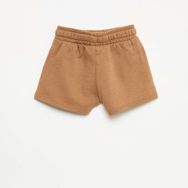 Short en molleton non gratté